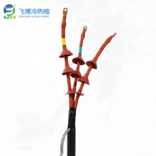 XLPE cable accessories 10kv 3 cores heat shrinkable outdoor termination kit